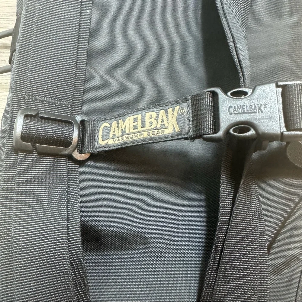 Camelback Cordura Black Backpack 3L Hydration Pack Outdoors Hiking